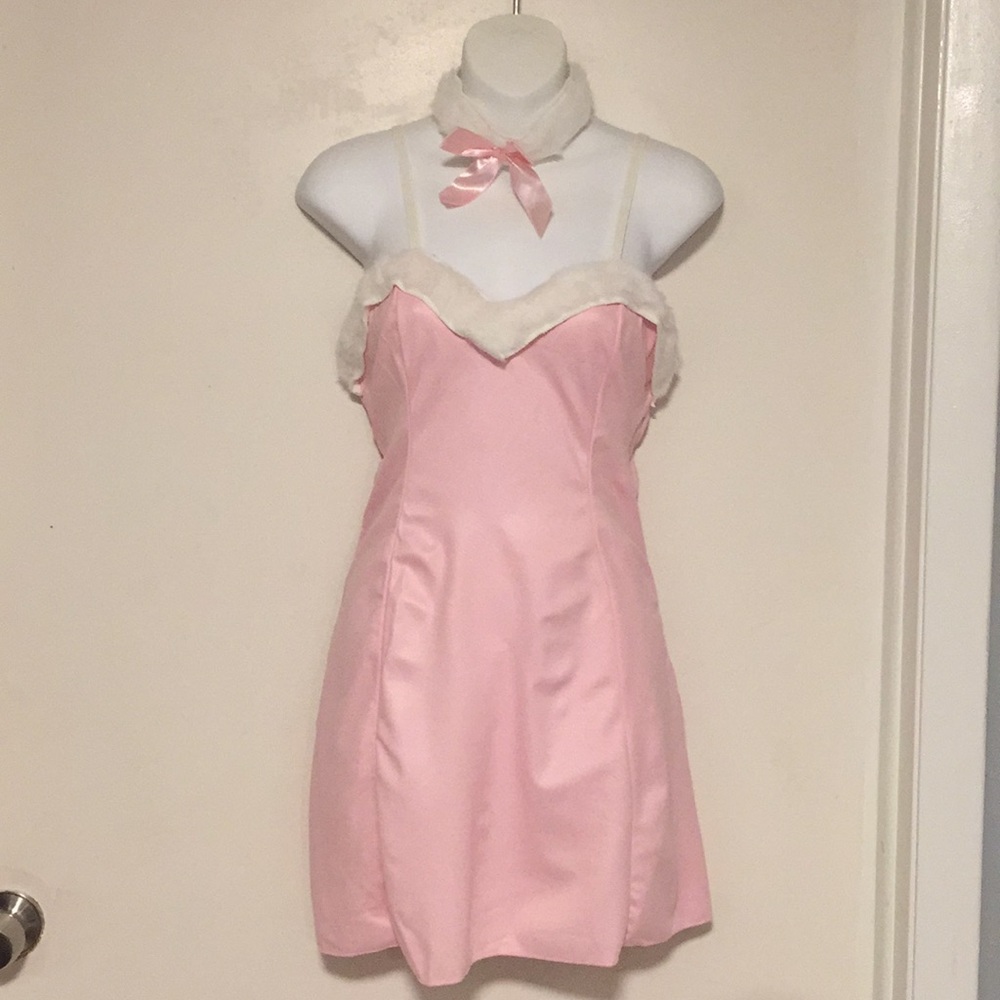 Pink Bunny Halloween costume